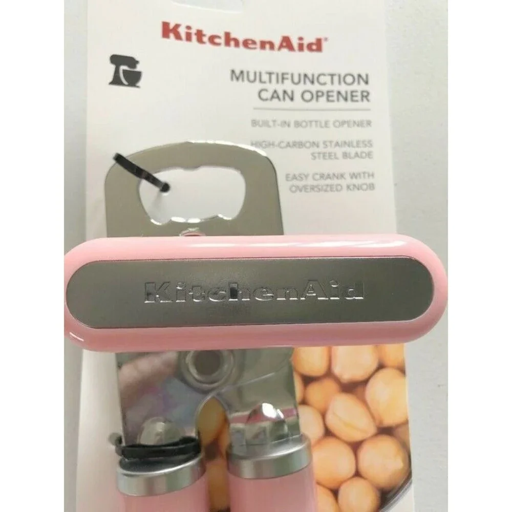 Kitchenaid Pink Multi-function Can Opener With Bottle Opener Beach House Summer